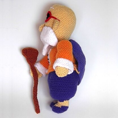 Patrón Amigurumi Maestro Muten Roshi (Dragon Ball) - Imagen 3