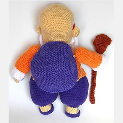 Patrón Amigurumi Maestro Muten Roshi (Dragon Ball) - Imagen 4