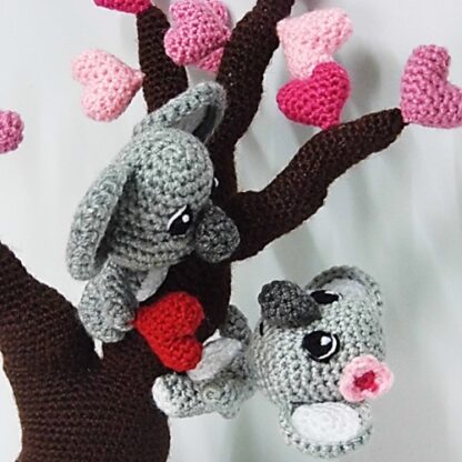 Patrón Amigurumi Árbol de San Valentín - Imagen 5