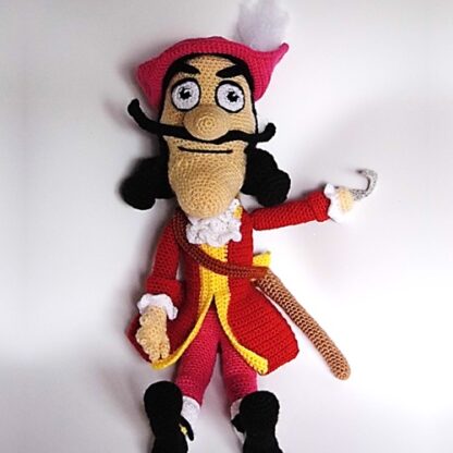 Patrón Amigurumi Capitán Garfio - Imagen 2