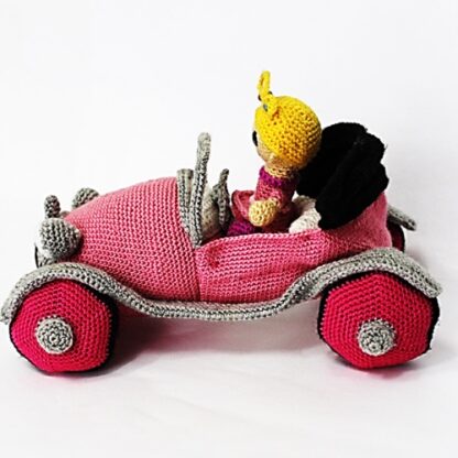 Patrón Amigurumi Coche Princesa - Imagen 4