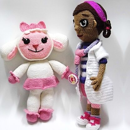 Patrones Amigurumi Doctora Juguetes, Hallie y Lambie - Imagen 6