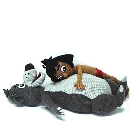 Patrones Amigurumi Mowgli, Baloo y Kaa (El Libro de la Selva) - Imagen 8