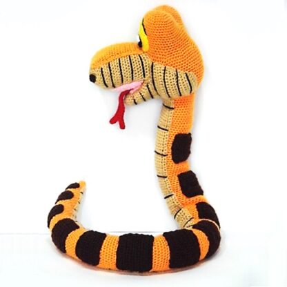 Patrón Amigurumi Kaa (El libro de la selva) - Imagen 2