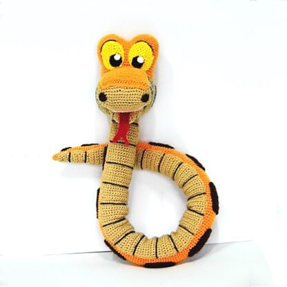 Patrón Amigurumi Kaa (El libro de la selva) - Imagen 3