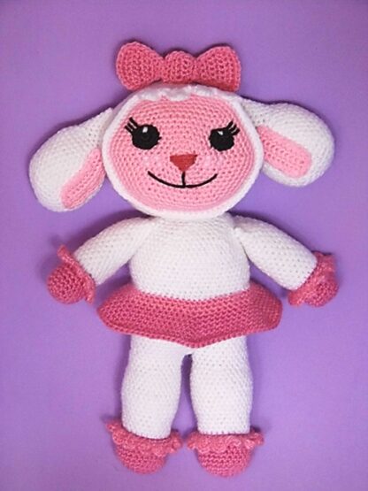 Patrones Amigurumi Doctora Juguetes, Hallie y Lambie - Imagen 4