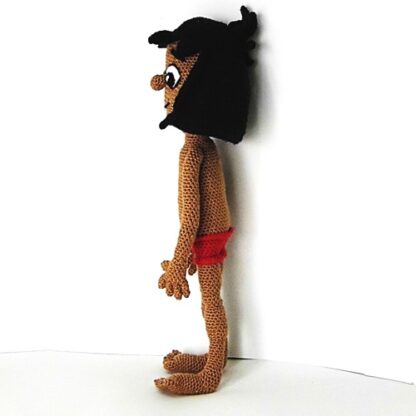 Patrón Amigurumi Mowgli (El libro de la selva) - Imagen 4