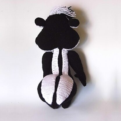 Patrón Amigurumi Pepe Le Pew - Imagen 4