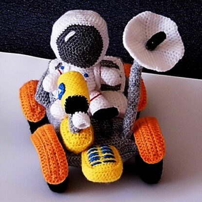 Patrones amigurumi Rover Lunar + OVNI - Imagen 4