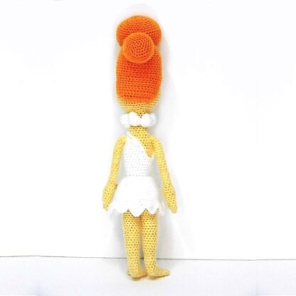 Patrón Amigurumi Vilma Picapiedra - Imagen 4