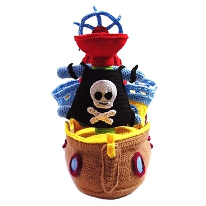 Patrón Amigurumi Barco Pirata - Imagen 2