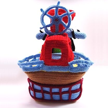 Patrón Amigurumi Barco Pirata - Imagen 4