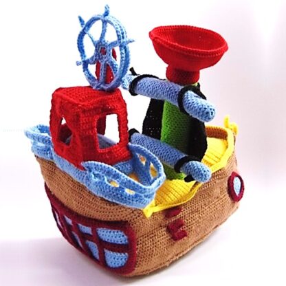 Patrón Amigurumi Barco Pirata - Imagen 3