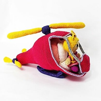 Patrón Amigurumi Helicóptero Princesa - Imagen 4