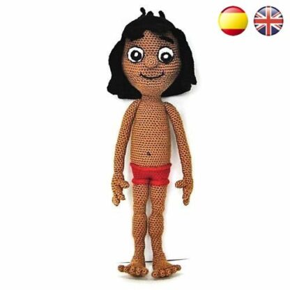 Patrón Amigurumi Mowgli (El libro de la selva)