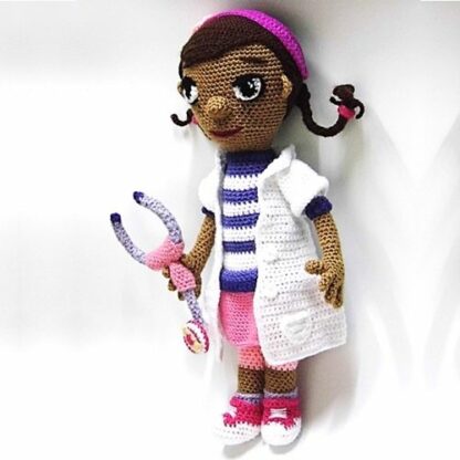 Patrón Amigurumi Doctora Juguetes - Imagen 3