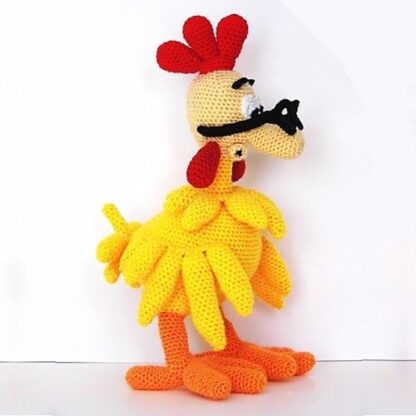 Patrones Amigurumi Mortadelo, Filemón y Mortadelo disfrazado de pollo - Imagen 7