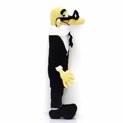 Patrones Amigurumi Mortadelo, Filemón y Mortadelo disfrazado de pollo - Imagen 5