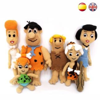 Patrones Amigurumi Los Picapiedra
