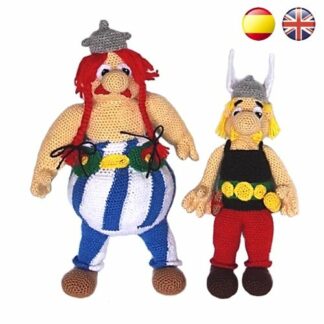 Patrones Amigurumi Asterix y Obelix