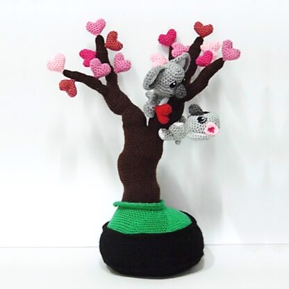 Patrón Amigurumi Árbol de San Valentín - Imagen 3