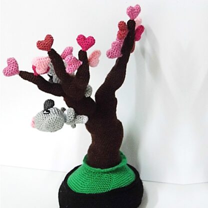 Patrón Amigurumi Árbol de San Valentín - Imagen 2