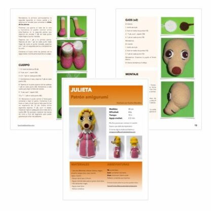 Patrón Amigurumi Julieta - Imagen 4