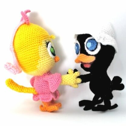 Patrones Amigurumi Calimero y Priscilla - Imagen 8