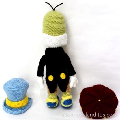 Patrón amigurumi Pepito Grillo - Imagen 5