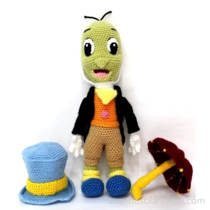 Patrón amigurumi Pepito Grillo - Imagen 2