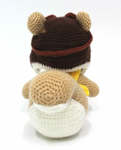 Patrón Amigurumi Tiny, la ardilla aviadora - Imagen 2