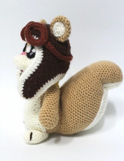 Patrón Amigurumi Tiny, la ardilla aviadora - Imagen 5