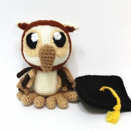 Patrón Amigurumi Pedro, el búho maestro - Imagen 6