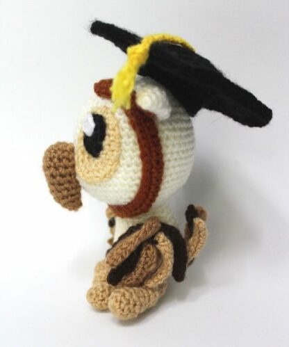 Patrón Amigurumi Pedro, el búho maestro - Imagen 4