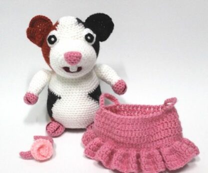 Patrón Amigurumi Lina, la cobaya bailarina - Imagen 7