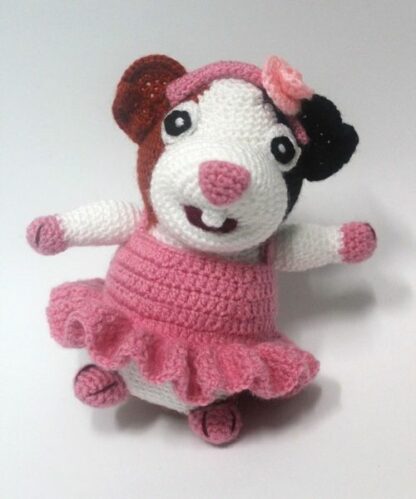 Patrón Amigurumi Lina, la cobaya bailarina - Imagen 6