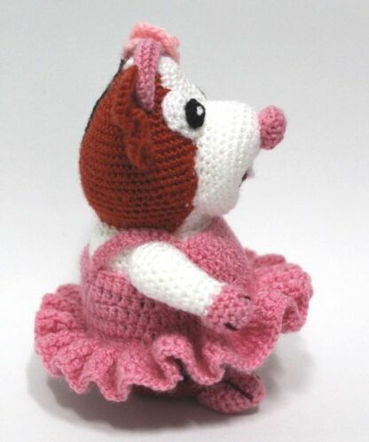 Patrón Amigurumi Lina, la cobaya bailarina - Imagen 8