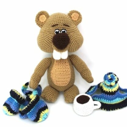 Patrón Amigurumi Óscar, la marmota friolera - Imagen 5