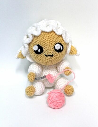 Patrón Amigurumi Dora, la oveja tejedora - Imagen 6