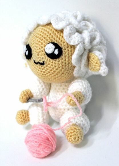 Patrón Amigurumi Dora, la oveja tejedora - Imagen 2