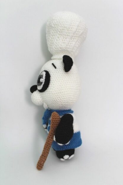 Patrón Amigurumi Martín, el panda cocinero - Imagen 3