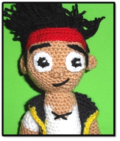 Patrón Amigurumi - Jake y los Piratas de Nunca Jamás