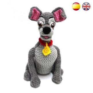 Patrón Amigurumi Golfo (La Dama y el Vagabundo)