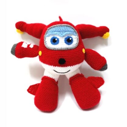 Patrón Amigurumi Jett (Super Wings) - Imagen 4