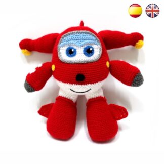 Patrón Amigurumi Jett (Super Wings)