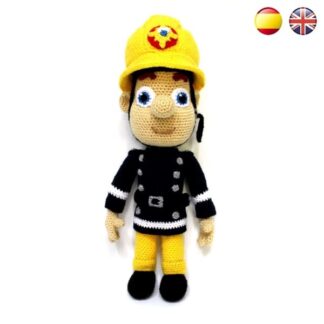 Patrón Amigurumi Sam el Bombero