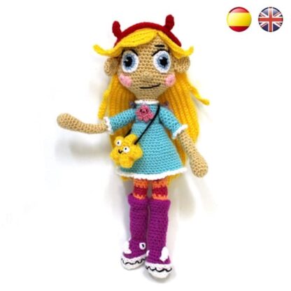 Patrón Amigurumi Star Butterfly