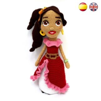Patrón amigurumi Elena de Ávalor