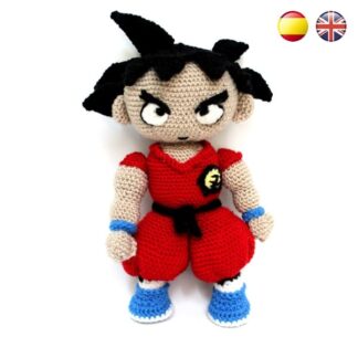 Patrón Amigurumi Son Goku (Dragon Ball)