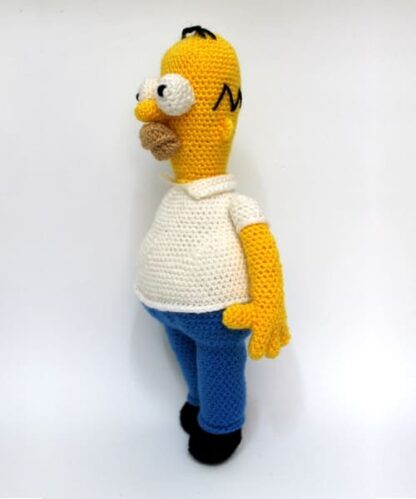 Patrón Amigurumi Homer Simpson - Imagen 3